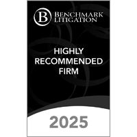 2025 Benchmark Highly Recommended Firm